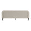SOFÁ NOGAL BEAT AMSTERDAM | Sofá Decorativo para Sala de Estar | 79 cm | Base Contrachapado Madera Pino Negro | Beige | Tejido 100% Poliéster | Interior - 109574 - Zuo - NOGAL BEAT -