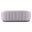 SOFÁ NOGAL BEAT BHUTAN | Sofá Decorativo para Sala de Estar | 84 cm | Base Acero Negro | Gris | Estilo Piel de Oveja 100% Poliéster Madera Contrachapada | Interior - 109342 - Zuo - NOGAL BEAT - Sillones