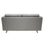 SOFÁ NOGAL BEAT LOVE SEAT ARCAT SALA0111168 | Sillón Diseño Moderno Hotel | 2 Plazas | Estructura Madera | Tapizado | Interior - SALA0111168 - Mundo In - NOGAL BEAT - Sofá