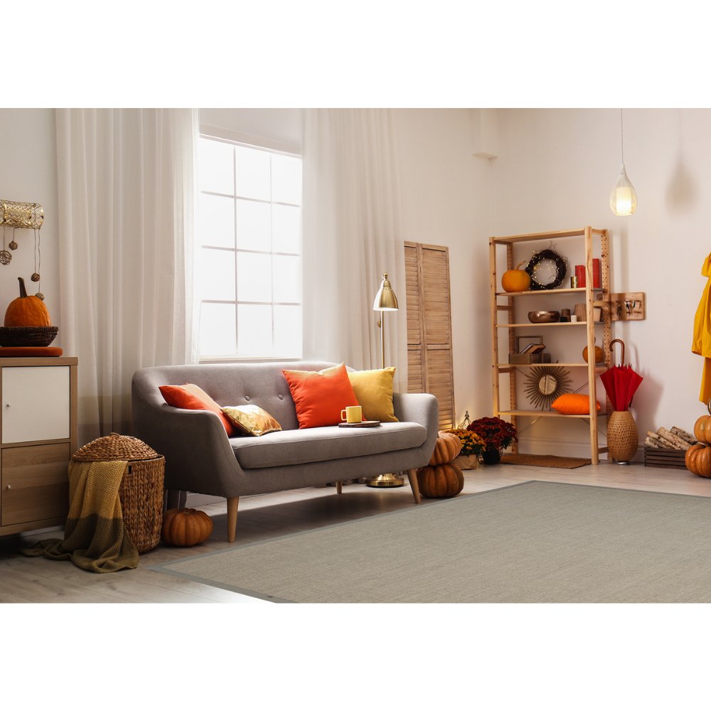 TAPETE LAVIN AJMER N5003 | Tapete Decorativo Habitación Proyectos Interiores | Tono Gris Claro | Varias Medidas | Rectangular | Tipo de Pelo Corto | Interior - N5003-60 x 90 - LAVIN - NOGAL BEAT - Tapetes