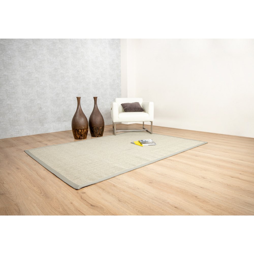 TAPETE LAVIN AJMER N5003 | Tapete Decorativo Habitación Proyectos Interiores | Tono Gris Claro | Varias Medidas | Rectangular | Tipo de Pelo Corto | Interior - N5003-60 x 90 - LAVIN - NOGAL BEAT - Tapetes