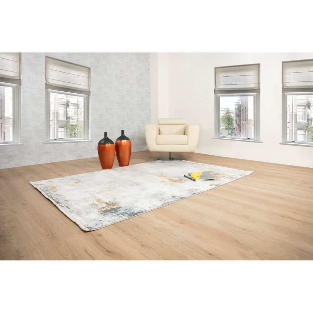 TAPETE LAVIN AMALFI T2282 | Tapete Decorativo Hotel Habitación Hogar | Tono Gris Oro | Varias Medidas | Rectangular | Interior - T2282-160 X230 - LAVIN - NOGAL BEAT - Tapetes