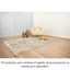 TAPETE LAVIN DENIZ U7010 | Tapete Decorativo para Recepción Hotel Hogar Departamento Sala | ORO CREMA GRIS | Varias Medidas | Rectangular | Interior - U7010-60 x 90 - LAVIN - NOGAL BEAT - Tapetes