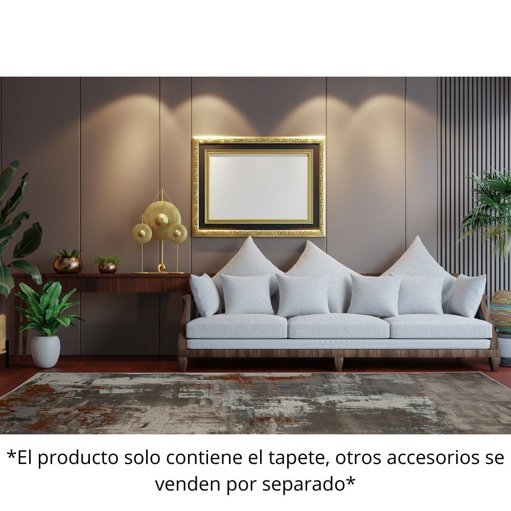 TAPETE LAVIN ELIF U6031 | Tapete Decorativo para Recepción Hotel Hogar Departamento Sala | CREMA TAUPE | Varias Medidas | Rectangular | Interior - U6031-60 x 90 - LAVIN - NOGAL BEAT - Tapetes