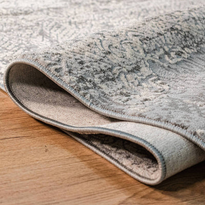 TAPETE LAVIN MARDIN T4001 | Tapete Decorativo para Recepción Hotel Hogar Departamento Sala | GRIS CREMA | Varias Medidas | Rectangular | Interior - T4001-60x90 - LAVIN - NOGAL BEAT - Tapetes